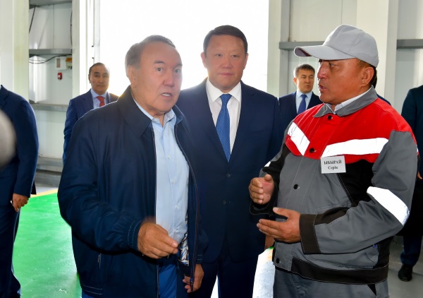 Nursultan Nazarbayev visited Tayinsha May LLP